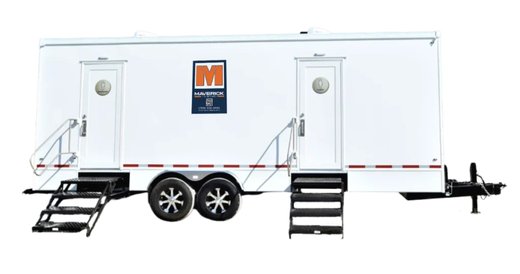 10 Stall Luxury Restroom Trailer