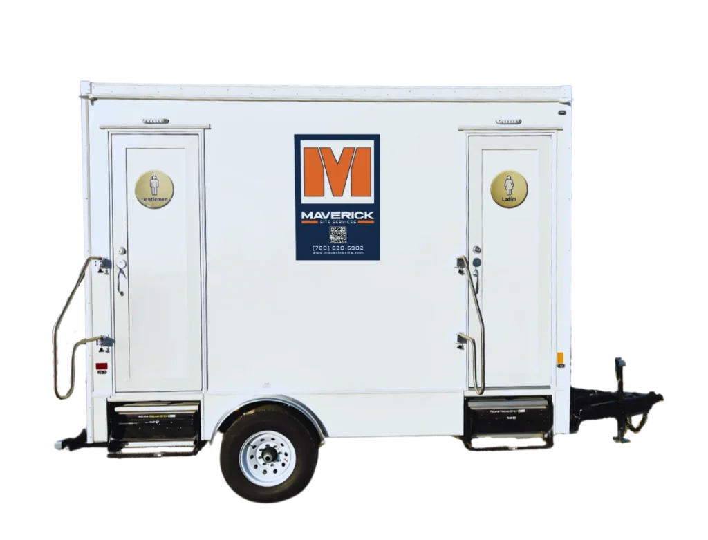 2 Stall Luxury Restroom Trailer