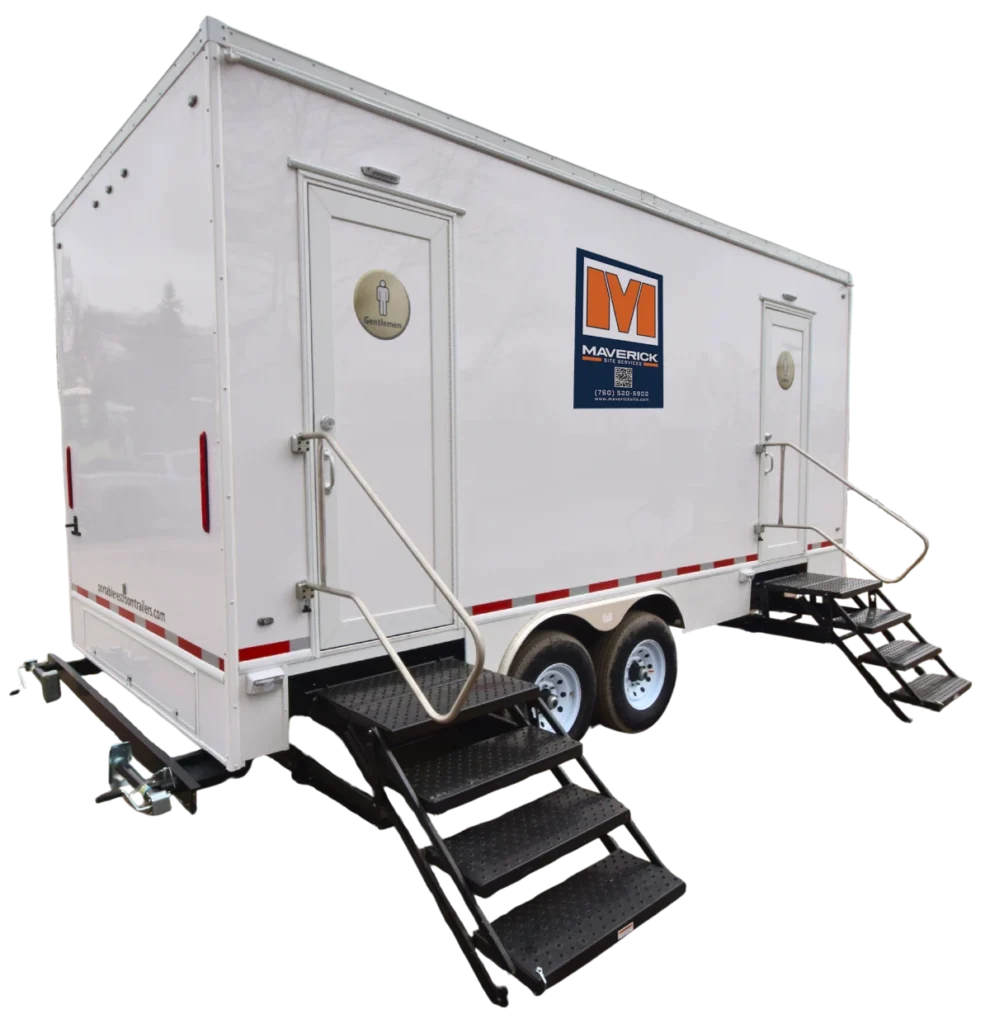 6 Stall Luxury Restroom Trailer